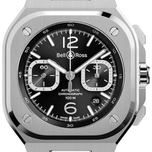 Bell & Ross Herrklocka BR05C-BLC-ST/SST BR 05 Chrono Svart/Stål