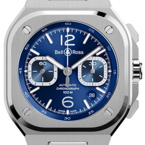 Bell & Ross Herrklocka BR05C-BLU-ST/SST BR 05 Chrono Blå/Stål