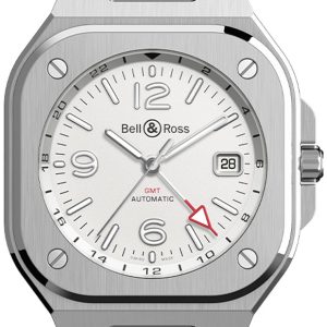 Bell & Ross Herrklocka BR05G-SI-ST/SST Br 05 Vit/Stål
