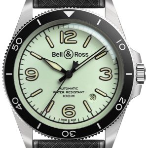 Bell & Ross Herrklocka BRV292-LUM-ST/SRB BR V2-92 Full Lum
