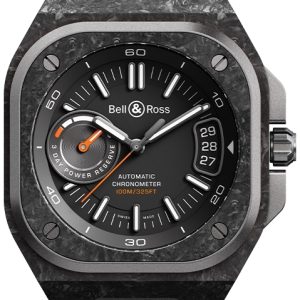 Bell & Ross Herrklocka BRX5R-BO-TC/SRB BR-X5 Svart/Gummi Ø41 mm