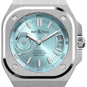 Bell & Ross Herrklocka BRX5R-IB-ST/SRB BR-X5 Blå/Gummi Ø42.5 mm