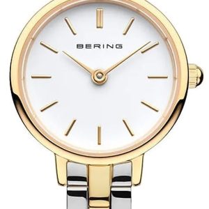 Bering Damklocka 11022-714 Classic Vit/Stål Ø22 mm