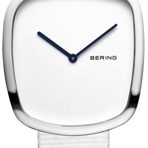 Bering Damklocka 18034-007 Classic Vit/Textil Ø30 mm