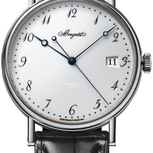 Breguet Herrklocka 5177BB-29-9V6 Classique Vit/Läder Ø38 mm