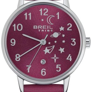 Breil Damklocka EW0633 Tribe Röd/Läder Ø30 mm