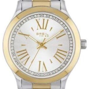 Breil Damklocka EW0653 Abby Silverfärgad/Guldtonat stål Ø32 mm