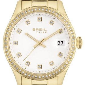 Breil Damklocka EW0707 Classic Elegance Vit/Guldtonat stål Ø32 mm
