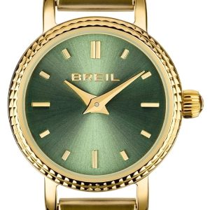 Breil Damklocka TW2002 Darling Grön/Guldtonat stål Ø18 mm