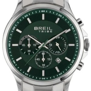 Breil Herrklocka EW0660 Kart Grön/Stål Ø43 mm
