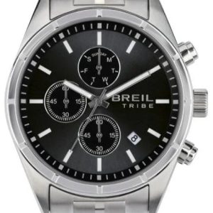 Breil Herrklocka EW0694 Captain Svart/Stål Ø42 mm