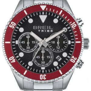 Breil Herrklocka EW0714 Overhand Svart/Stål Ø41 mm