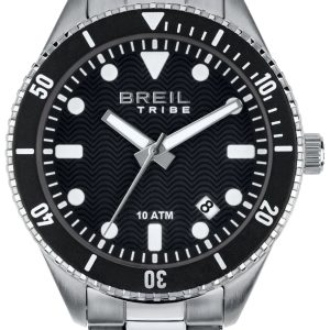Breil Herrklocka EW0716 Overhand Svart/Stål Ø39 mm