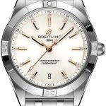 breitling damklocka a10380101a2a1 chronomat automatic 36 vit/stål