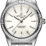 breitling damklocka a10380591a1a1 chronomat automatic 36 vit/stål