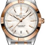 breitling damklocka u10380101a2u1 chronomat automatic 36 vit/18 karat
