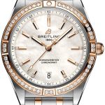 breitling damklocka u10380591a2u1 chronomat automatic 36 vit/18 karat