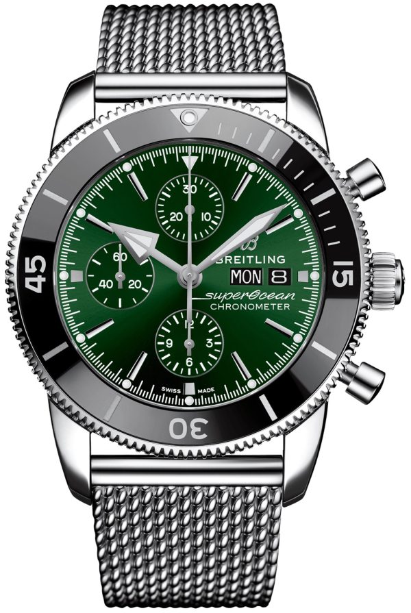 breitling herrklocka a13313121l1a1 superocean heritage chronograph 44