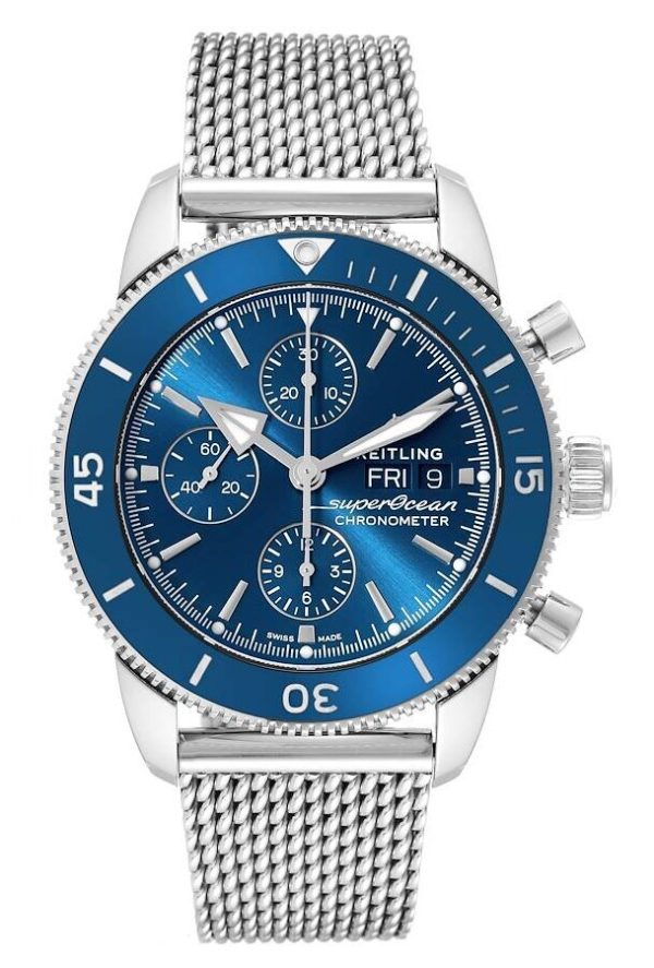 breitling herrklocka a13313161c1a1 superocean heritage ii chronograph