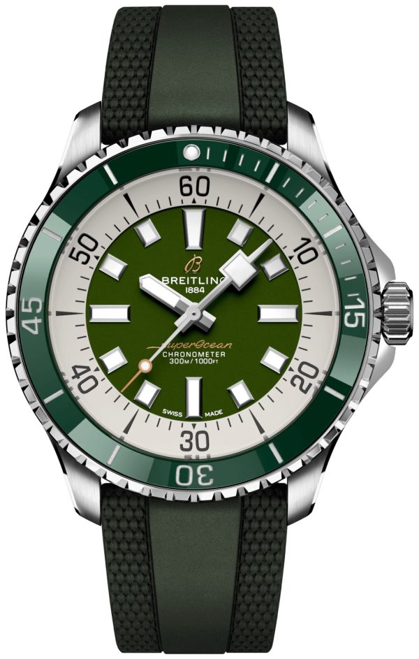 breitling herrklocka a17376a31l1s1 superocean automatic 44