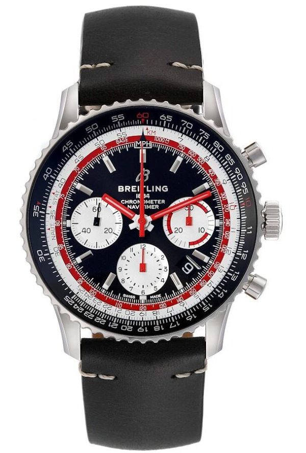 breitling herrklocka ab01211b1b1x1 navitimer 1 b01 chronograph 43