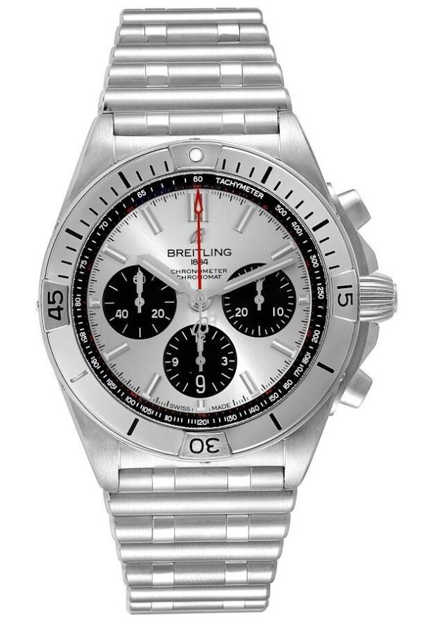 breitling herrklocka ab0134101g1a1 chronomat b01 42