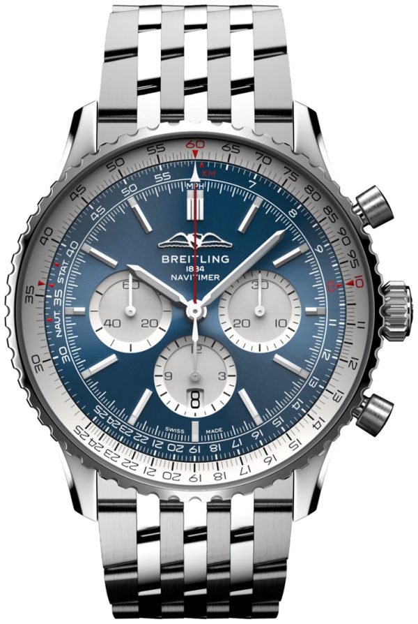 breitling herrklocka ab0137211c1a1 navitimer b01 chronograph 46