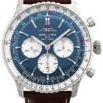 breitling herrklocka ab0137211c1p1 navitimer b01 chronograph 46