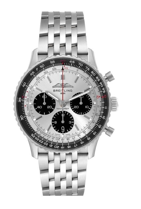 breitling herrklocka ab0138241g1a1 navitimer b01 chronograph 43