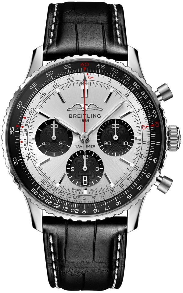 breitling herrklocka ab0138241g1p1 navitimer b01 chronograph 43