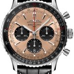 breitling herrklocka ab0138241k1p1 navitimer b01 chronograph 43