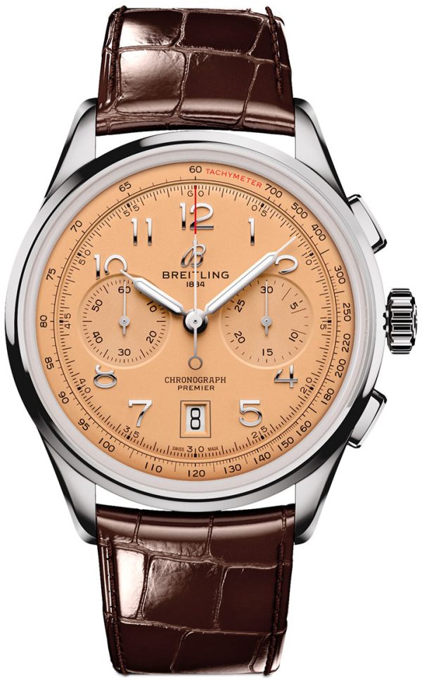 breitling herrklocka ab0145331k1p1 premier b01 chronograph 42