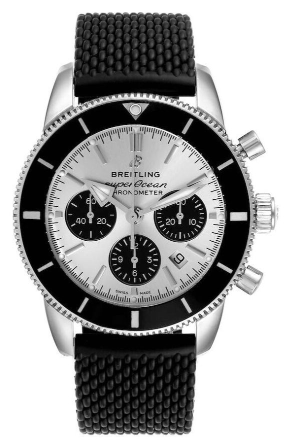 breitling herrklocka ab0162121g1s1 superocean heritage ii chronograph