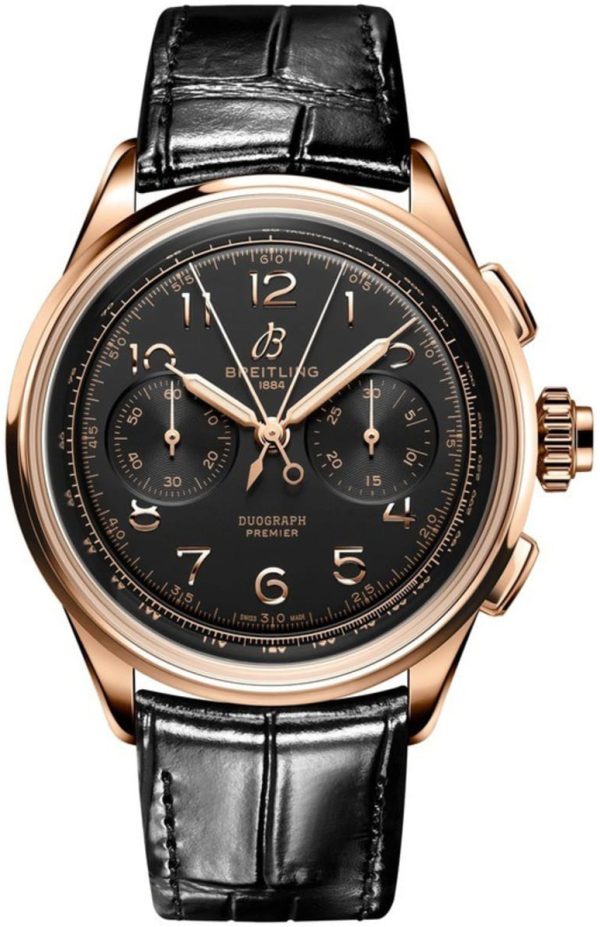 breitling herrklocka rb1510251b1p1 premier b15 duograph 42
