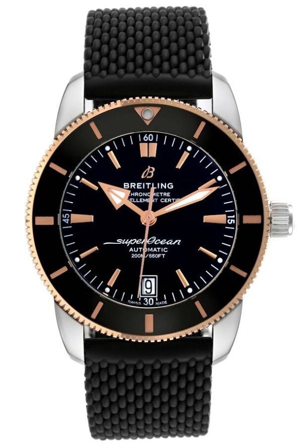 breitling herrklocka ub2010121b1s1 superocean heritage ii 42