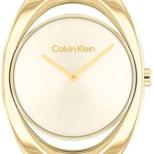 Calvin Klein Damklocka 25200391 Elation Guld/Gulguldtonat stål