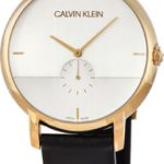 calvin klein herrklocka k9h2x5c6 silverfärgad/läder ø43 mm