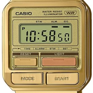 Casio A120WEG-9AEF Vintage Guldtonat stål Ø33.5 mm