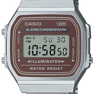 Casio A168WA-5AYES Vintage Stål Ø36.3 mm