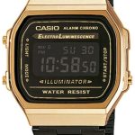 casio a168wegb-1bef collection lcd/stål