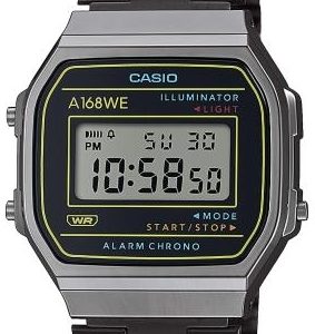Casio A168WEHB-1AEF Vintage Stål Ø36.3 mm