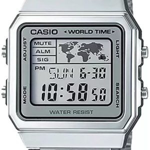 Casio A500WA-7DF Classic LCD/Stål 34x31 mm