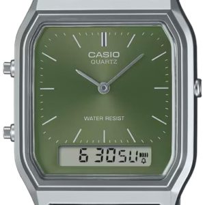 Casio AQ-230A-3AMQYES Vintage Grön/Stål