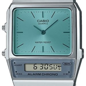 Casio AQ-800EC-2AEF Vintage Turkos/Stål Ø32.1 mm