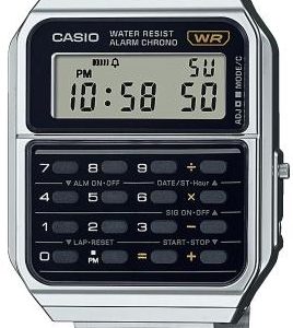 Casio CA-500WE-1AEF Vintage Stål Ø34.4 mm
