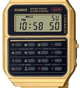 Casio CA-500WEG-1AEF Vintage Guldtonat stål Ø34.4 mm