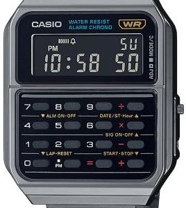 Casio CA-500WEGG-1BEF Vintage Stål Ø34.4 mm