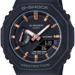 casio damklocka gma-s2100-1aer g-shock svart/resinplast ø42.9 mm
