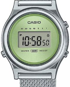 Casio Damklocka LA700WEM-3AEF Vintage Grön/Stål Ø31 mm