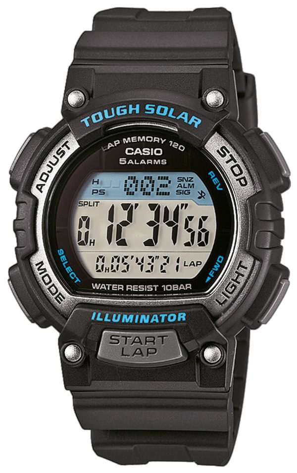 casio damklocka stl-s300h-1aef sport lcd/resinplast ø36 mm